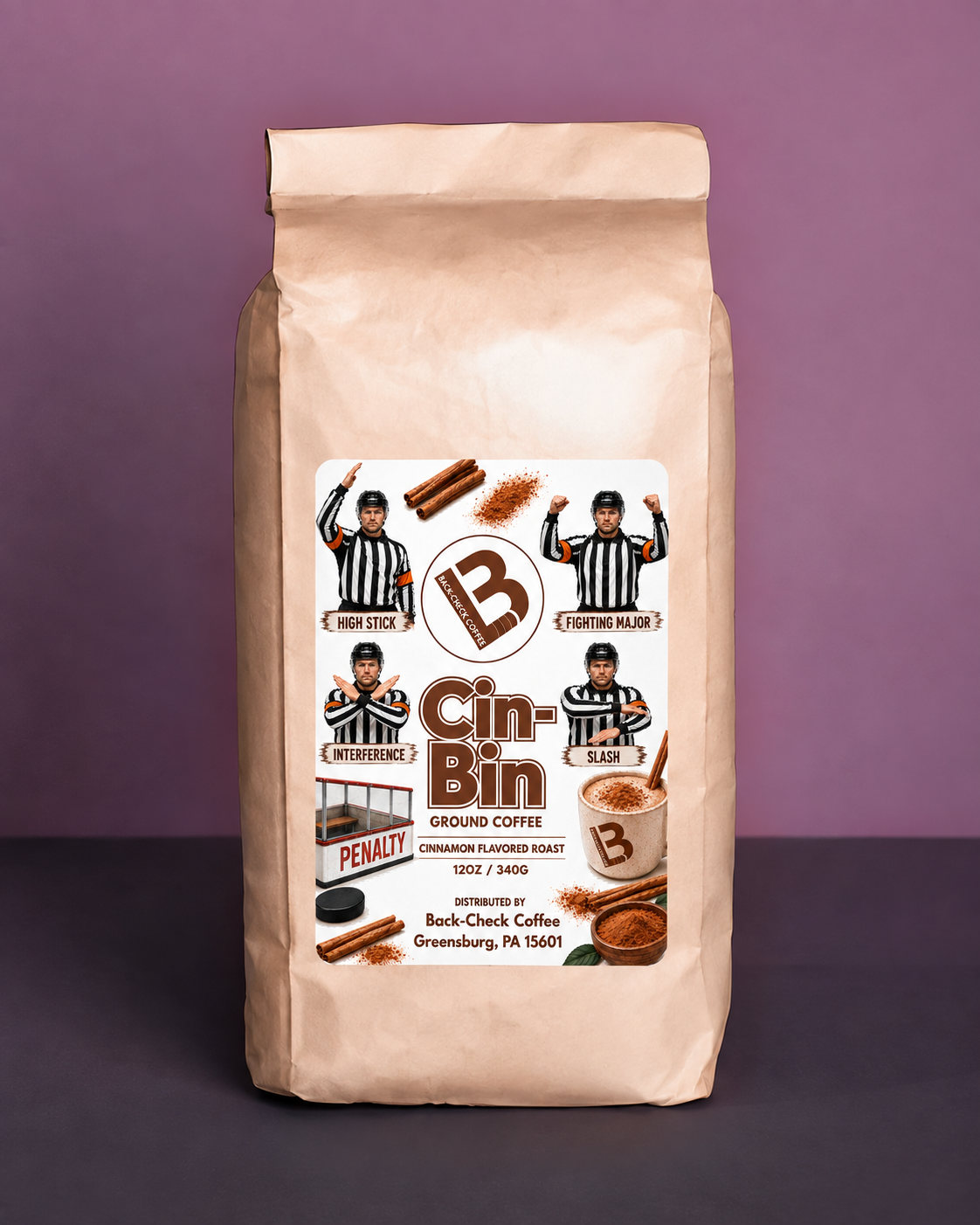 Cin-Bin (12oz Ground Coffee)